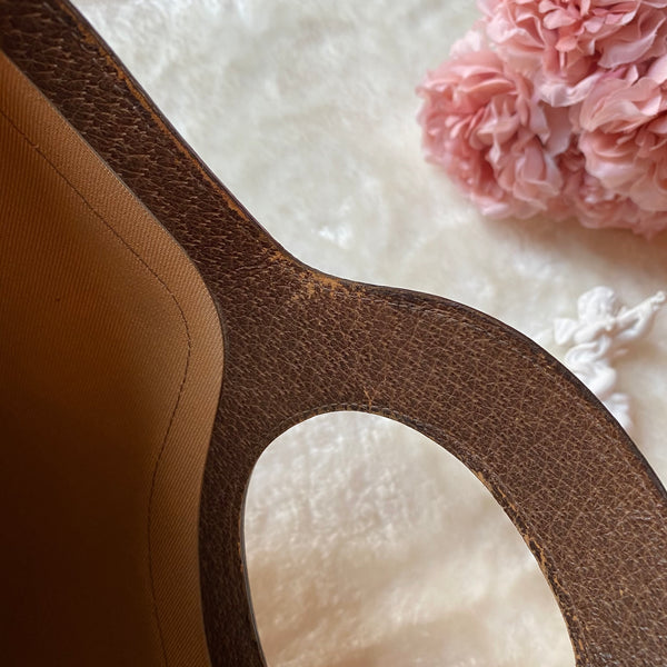 Vintage Gucci 1970s GG Handbag