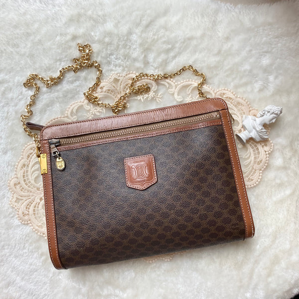Vintage CELINE Macadam Clutch
