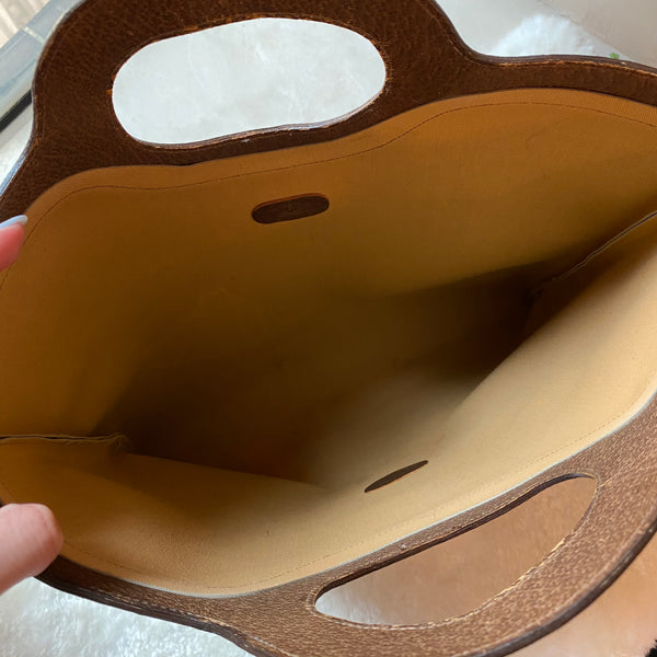 Vintage Gucci 1970s GG Handbag