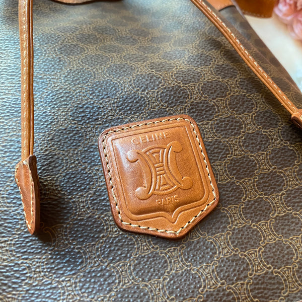 Vintage CELINE Macadam Bucket Bag