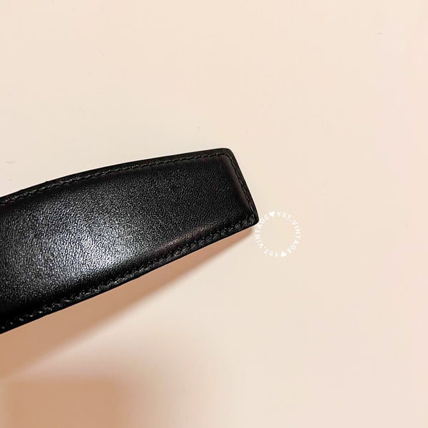 Vintage CELINE Sulky Belt - Black
