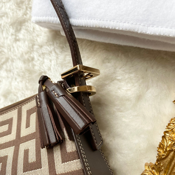 Vintage Givenchy Monogram Mini Shoulder Bag