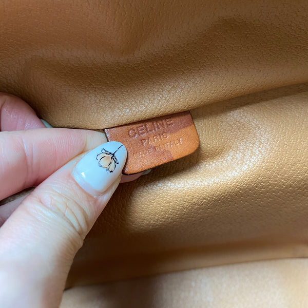 Vintage CELINE Macadam Vanity Bag 006