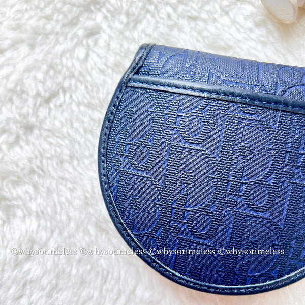Vintage Dior Coins Bag - Navy