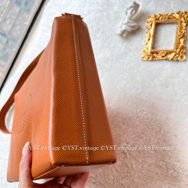 【Auction 7 April】Vintage High-Class Videpoches Bag - Golden Brown