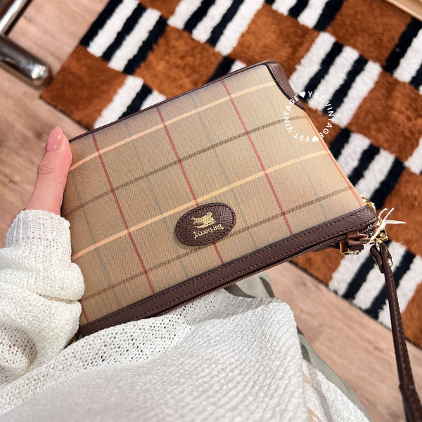 Vintage Burberrys Mini Makeup Bag