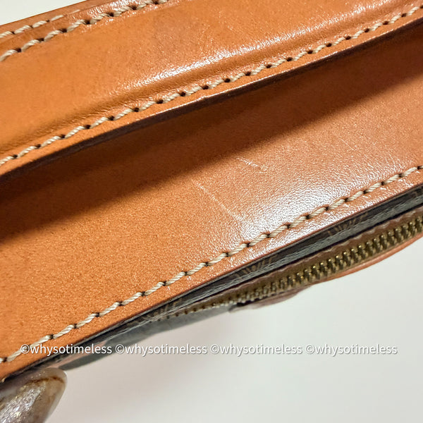 Vintage CELINE Macadam Vanity Bag 039 - Brown