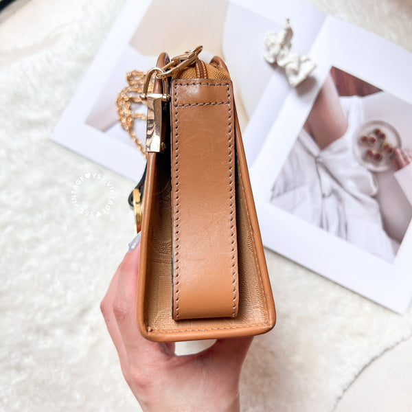 Vintage Dior Clutch - Thai Milk Tea