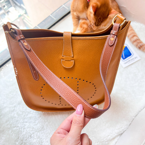 Vintage High-Class Evelyne - Light Brown GM (GHW)