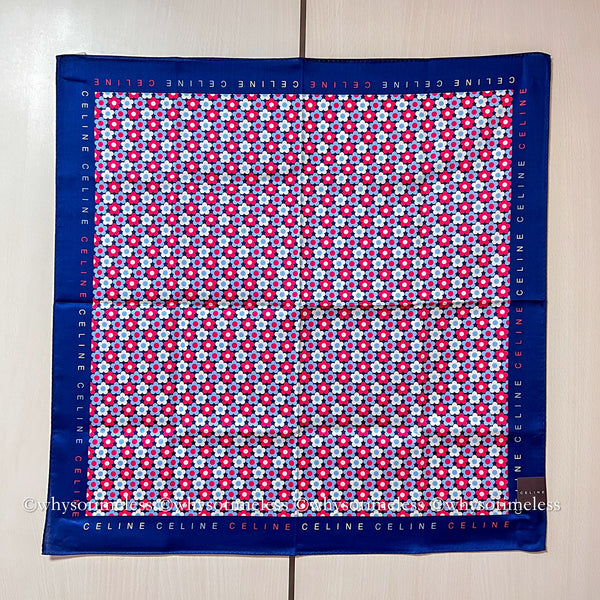 Vintage CELINE Scarfs/ Handkerchiefs - Cilo, Lily & Peony
