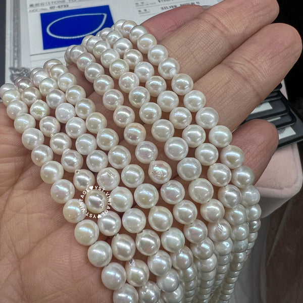 Japan Akoya Pearl Necklace With Cert