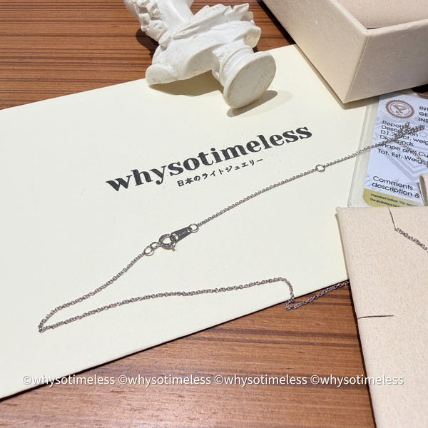 1.21ct Lab Grown Diamond 10K Marquise Brilliant Cut Clover Necklace