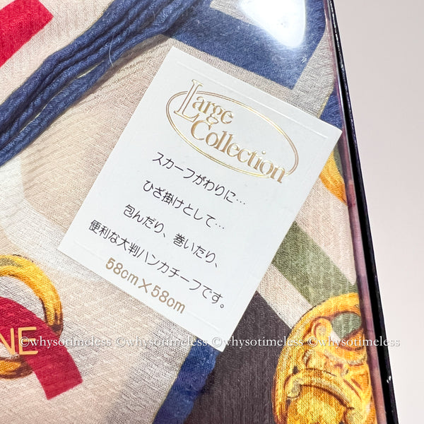 Vintage CELINE Scarfs/ Handkerchiefs Box Set - Vera