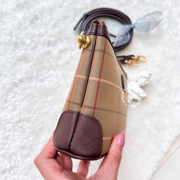 Vintage Burberrys Mini Makeup Bag