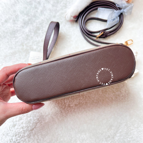 Vintage Burberrys Mini Makeup Bag