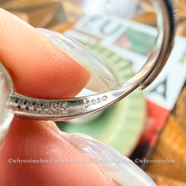 2.26ct Natural Cushion Cut Aquamarine Silver Ring