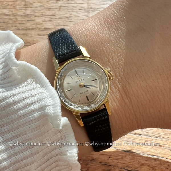 Vintage Omega Kaleidoscope 1970's Lady De Ville Manual Watch