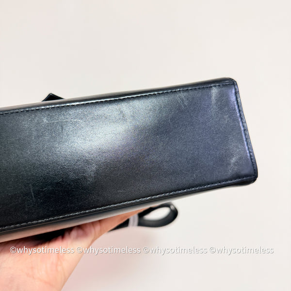 Vintage YSL Y-Kelly Bag - Black