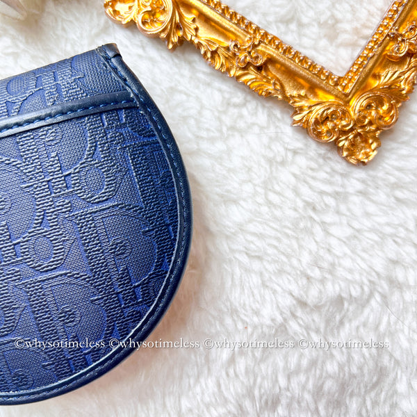 Vintage Dior Coins Bag - Navy