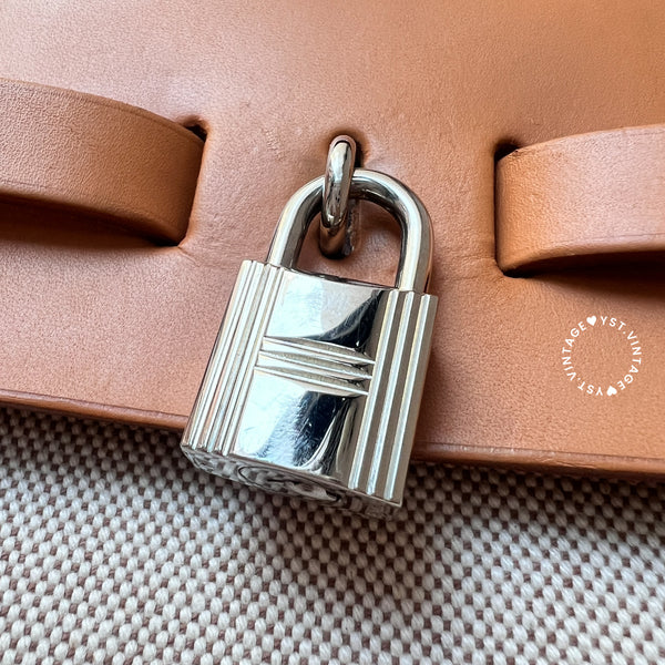 Vintage Hermès 2003 Herbag Ado Backpack PM - Beige