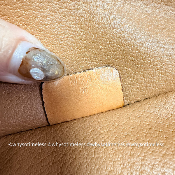 Vintage CELINE Macadam Vanity Bag 039 - Brown