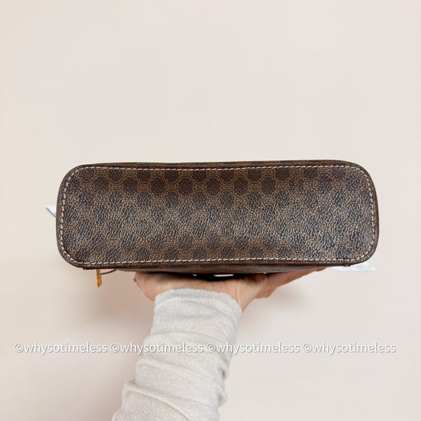 Vintage CELINE Macadam Vanity Bag 039 - Brown