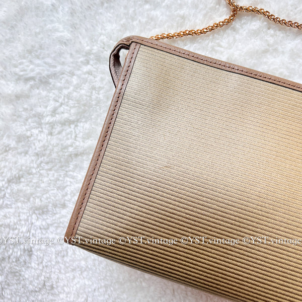 Vintage YSL Clutch 002 - Beige