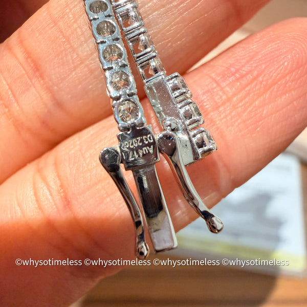 【Pre-order】3.0ct/ 5.0ct Lab Grown Diamond Tennis Bracelet - 10KWG