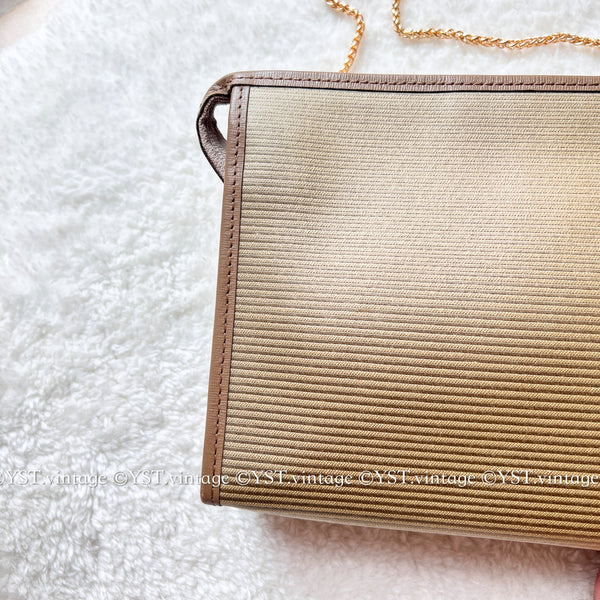 Vintage YSL Clutch 002 - Beige
