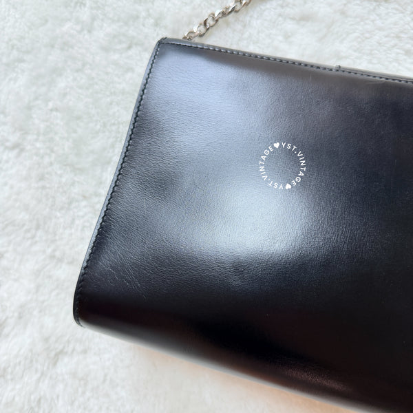 Vintage CELINE Planet Clutch - Black