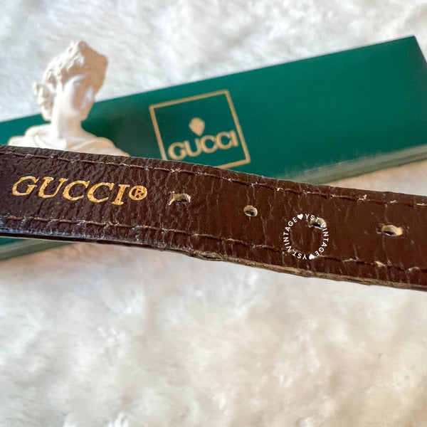 Vintage Gucci Shelly Line Watch