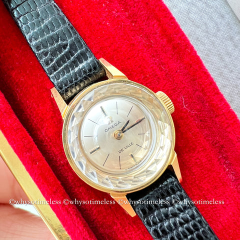 Vintage Omega Kaleidoscope 1970's Lady De Ville Manual Watch