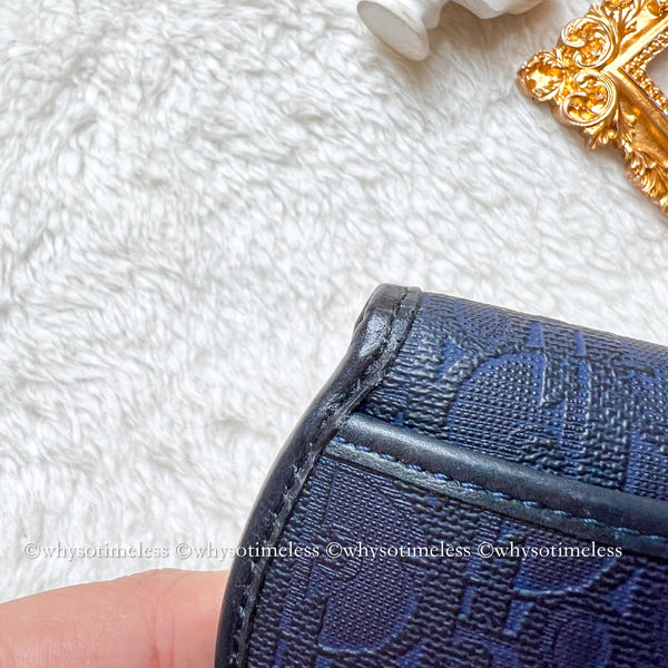 Vintage Dior Coins Bag - Navy