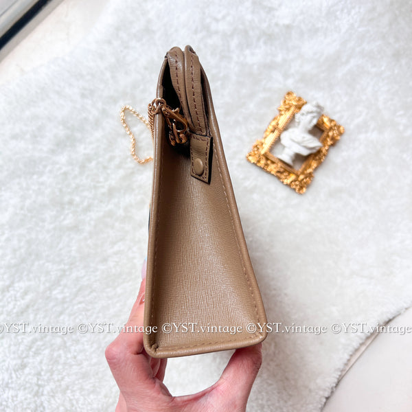 Vintage YSL Clutch 002 - Beige