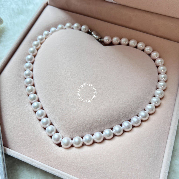 Japanese Akoya Pearl 9.5-10mm Necklace With Cert