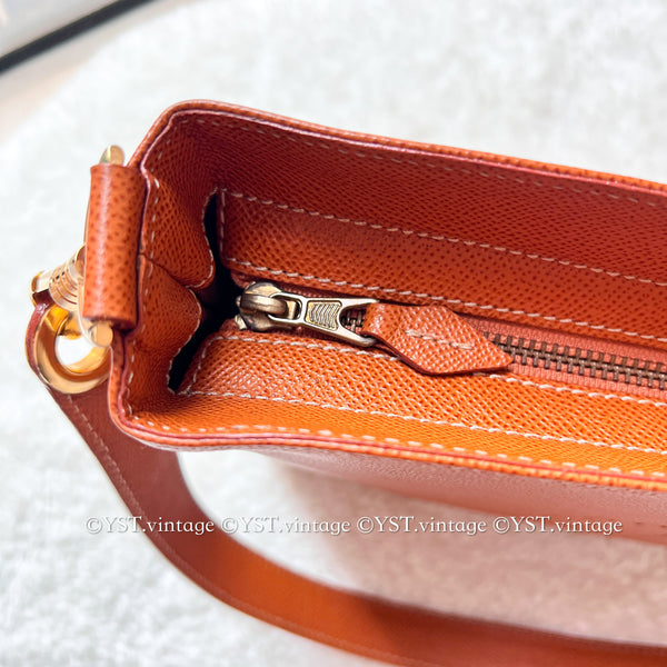 【Auction 7 April】Vintage High-Class Videpoches Bag - Golden Brown