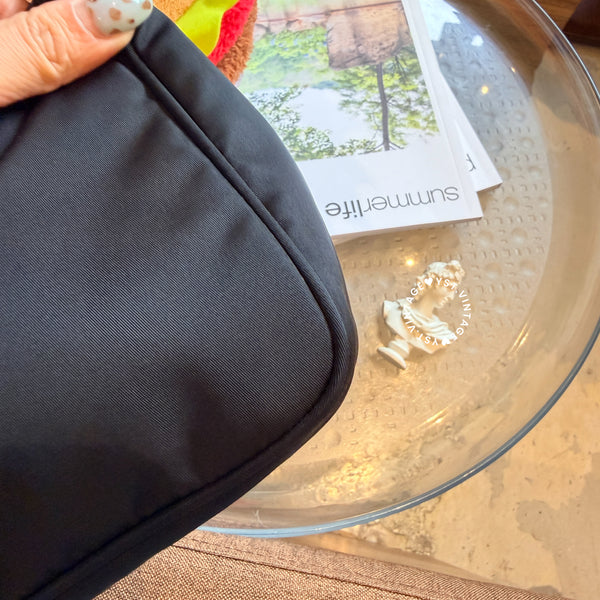 Vintage Prada Hobo Bag - Black 007