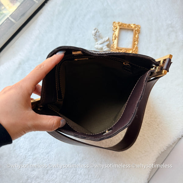 Vintage Fendi Zucca Tote Bag GHW