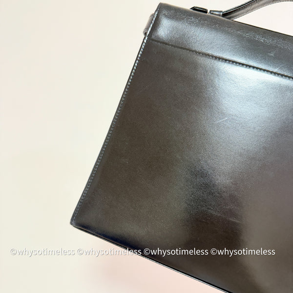 Vintage YSL Y-Kelly Bag - Black