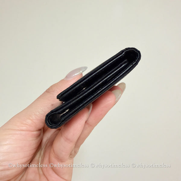 Vintage Dior Trotter Key Case - Black