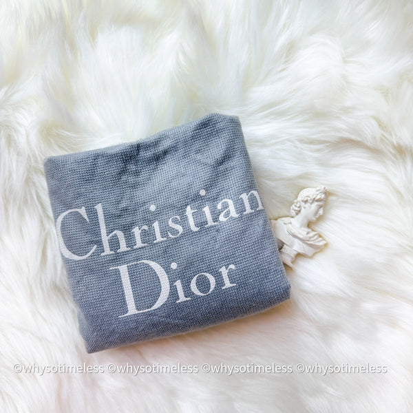 Vintage Lady Dior Shoulder Bag in Calf Leather - Black