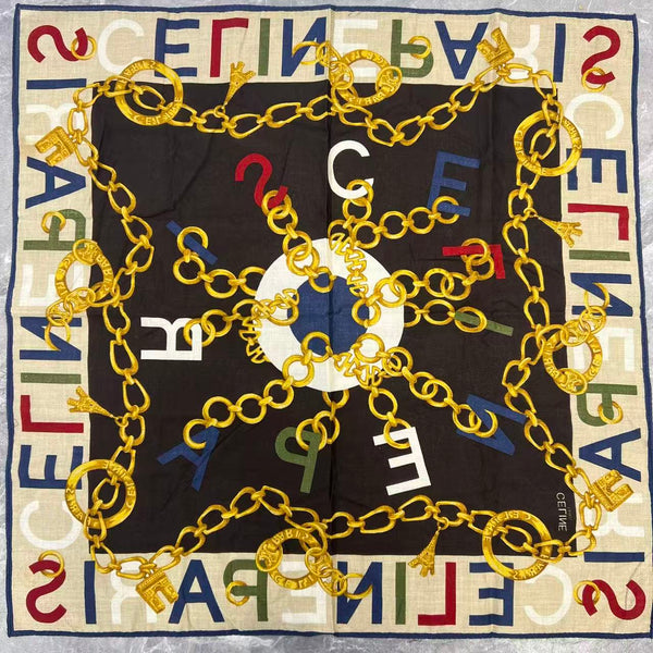 Vintage CELINE Scarfs/ Handkerchiefs Box Set - Vera