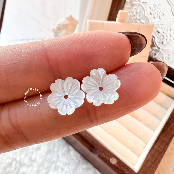 Japanese 4.5-5mm Akoya & MOP 2-way 18KYG Earrings