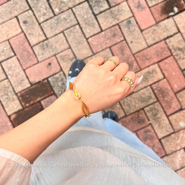 Vintage Givenchy 24KGP Bracelet