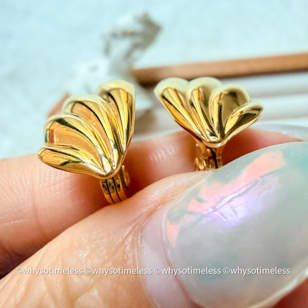 Vintage Monet 1980’s Angel Wings Ear Clips