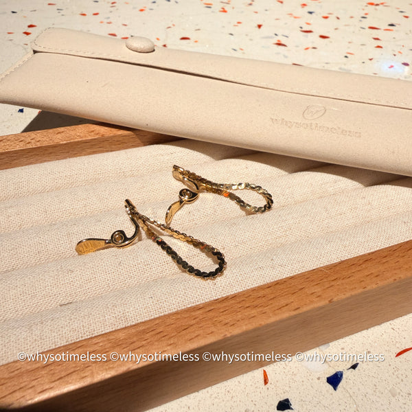 Vintage Monet 1980’s Shinning Ear Clips