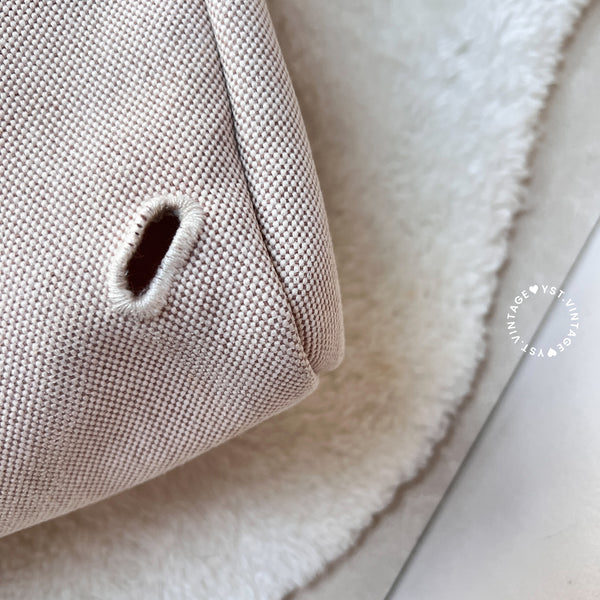 Vintage Hermès 2003 Herbag Ado Backpack PM - Beige