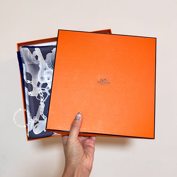 Pre-owned Hermès 2020's Silk Scarf 90