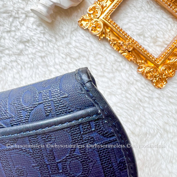 Vintage Dior Coins Bag - Navy