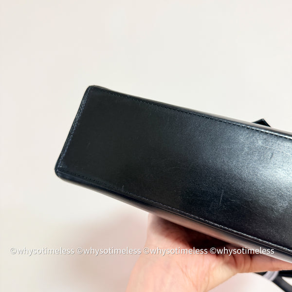 Vintage YSL Y-Kelly Bag - Black